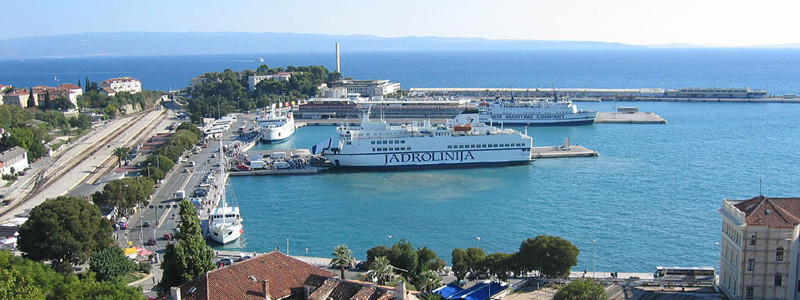 Il porto di Split